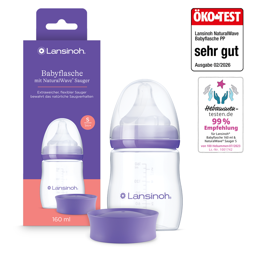 Babyflasche mit NaturalWave® Sauger 160 ml