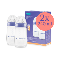 Babyflasche mit NaturalWave® Sauger 240 ml
