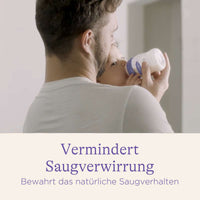 Babyflasche mit NaturalWave® Sauger 4 x 160 ml