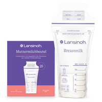 Produktbild der Muttermilchbeutel von Lansinoh