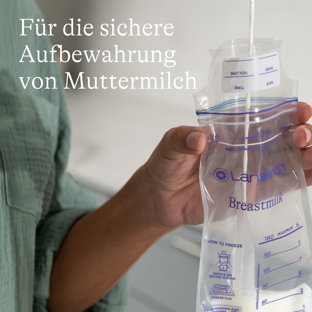 Muttermilchbeutel von Lansinoh