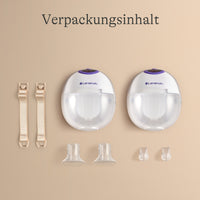 Verpackungsinhalt Tragbare Doppelmilchpumpe