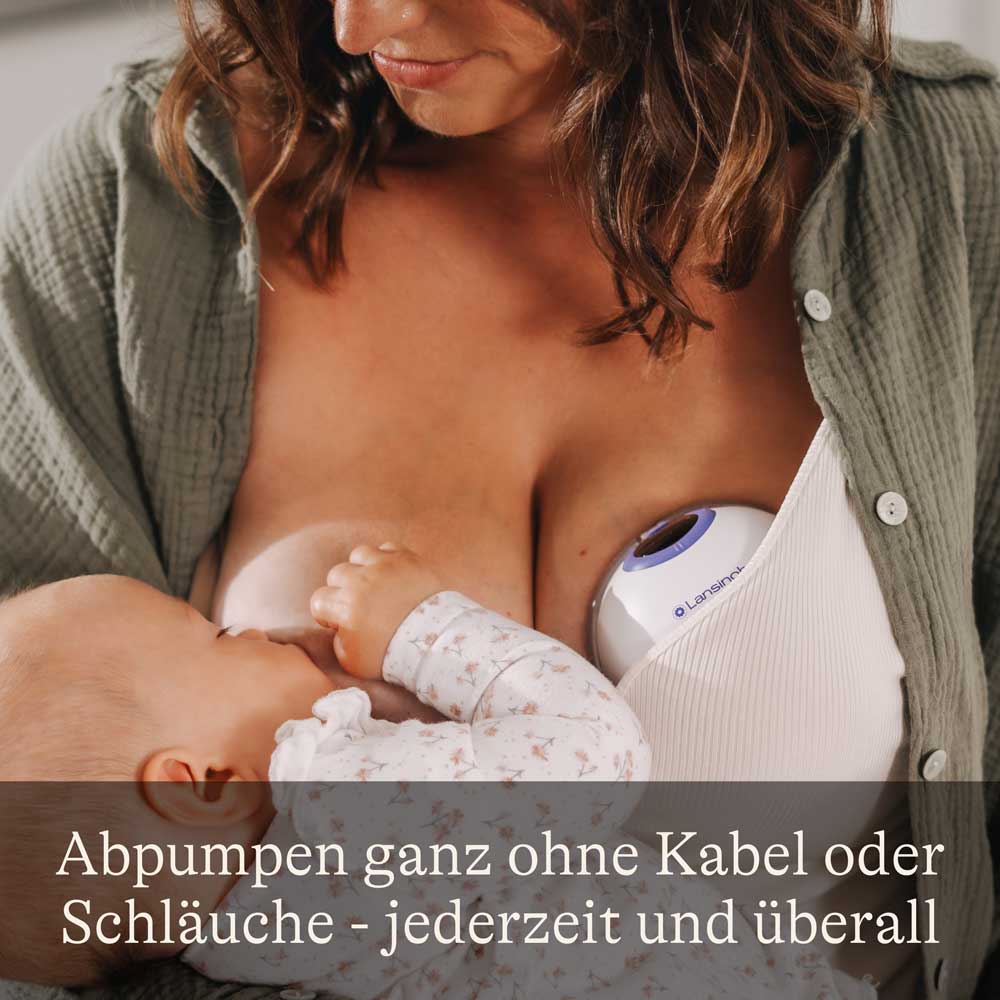 Abpumpen ganz ohne Kabel oder Schläuche - jederzeit und überall