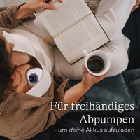Für freihändiges Abpumpen