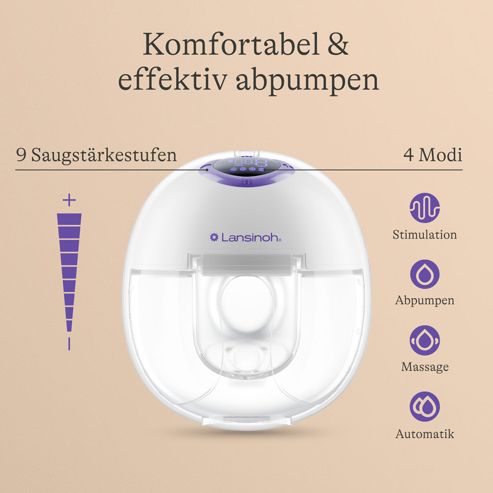 Komfortabel & effektiv abpumpe