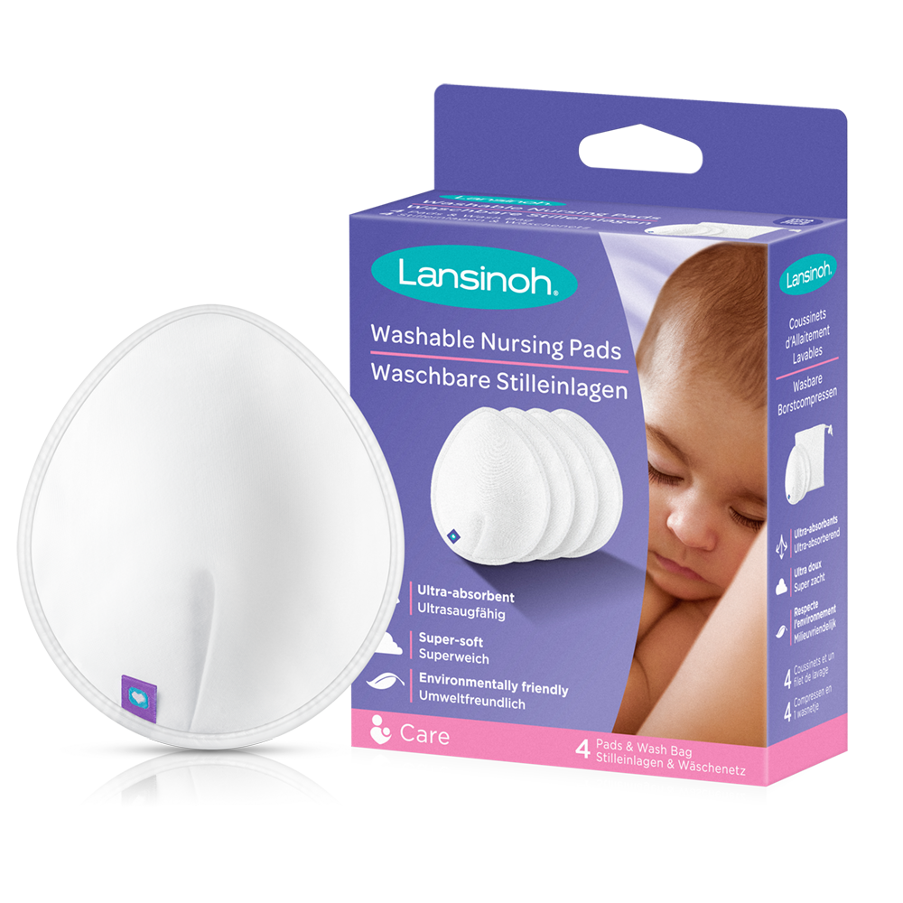 Waschbare Stilleinlagen 4 Stück