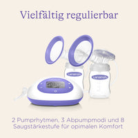 2in1 Elektrische Doppelmilchpumpe