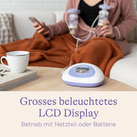 2in1 Elektrische Doppelmilchpumpe