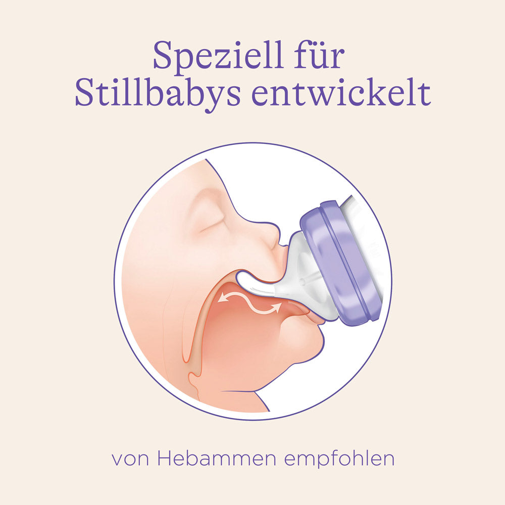 Babyflasche mit NaturalWave® Sauger 160 ml