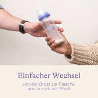 Babyflasche mit NaturalWave® Sauger 4 x 160 ml