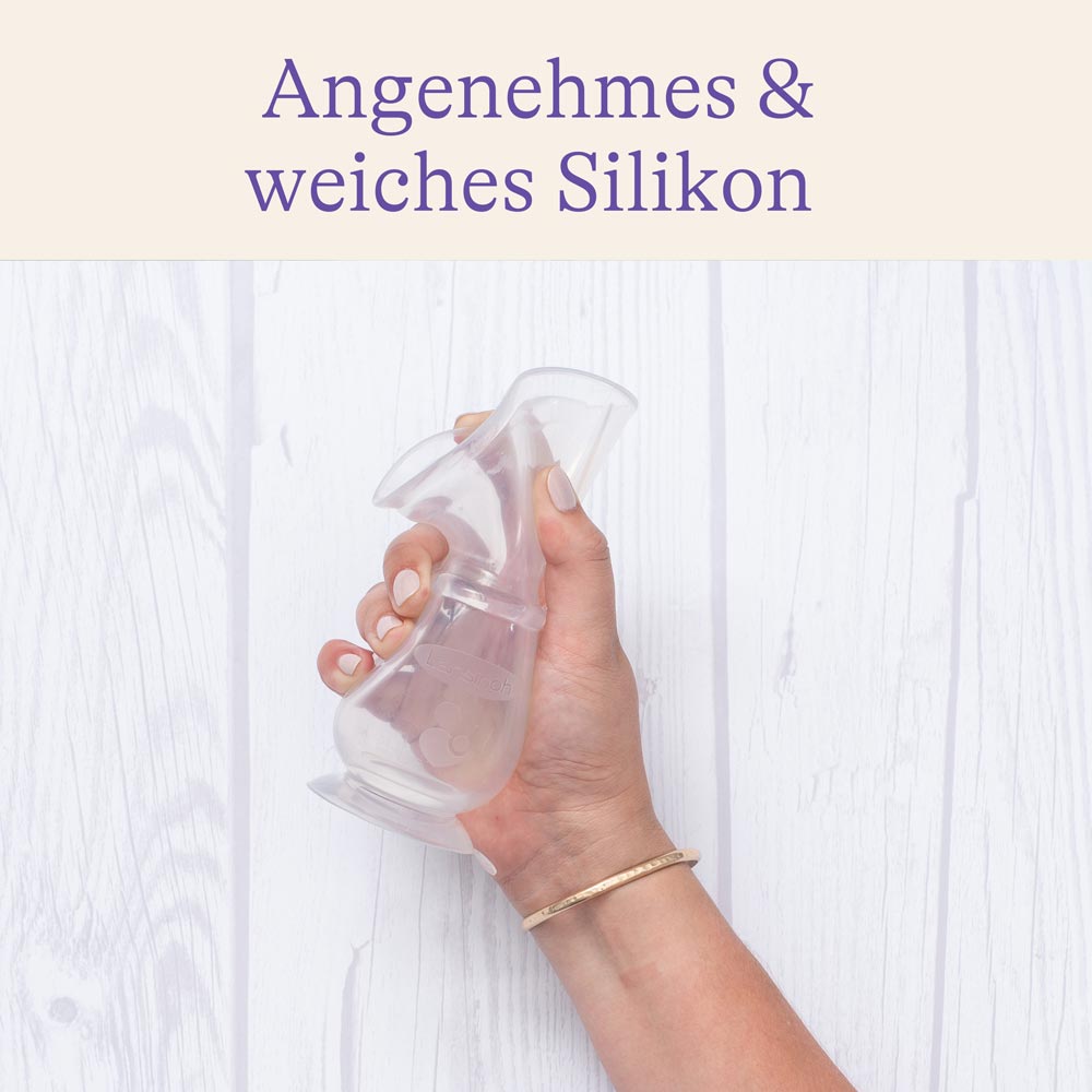 Silikon-Milchpumpe