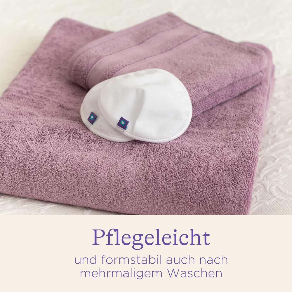 Waschbare Stilleinlagen 4 Stück