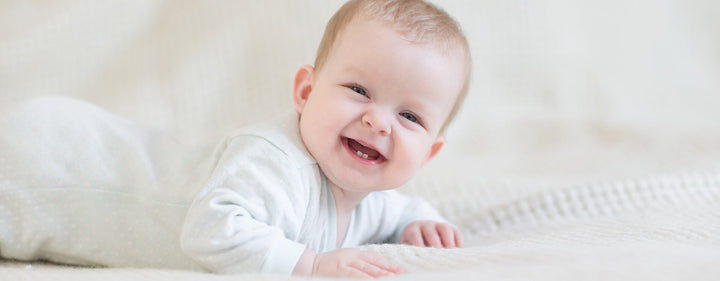 Baby bekommt Zähne