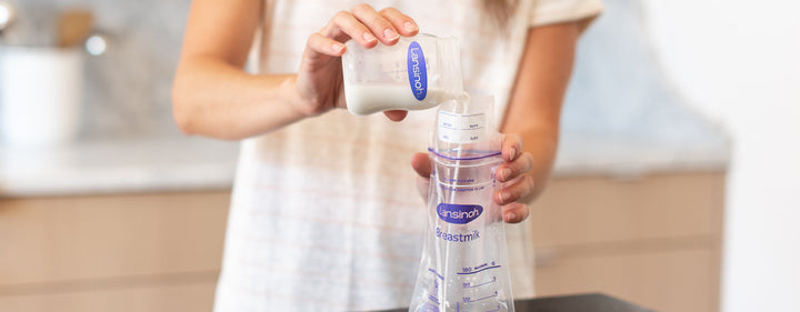 Aufbewahrung von abgepumpter Muttermilch