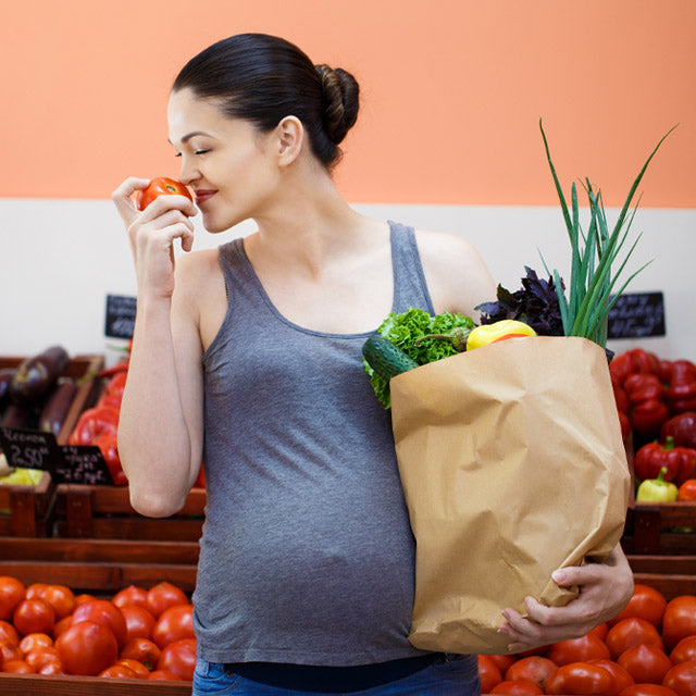 Obst und Gemüse in der Schwangerschaft: bunt und gesund