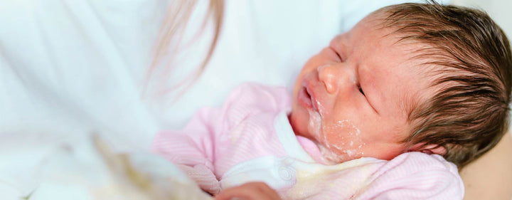 Reflux beim Baby – meist harmlos, nur selten krankhaft