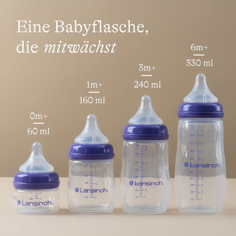 Babyflasche mit NaturalWave® Sauger 160 ml