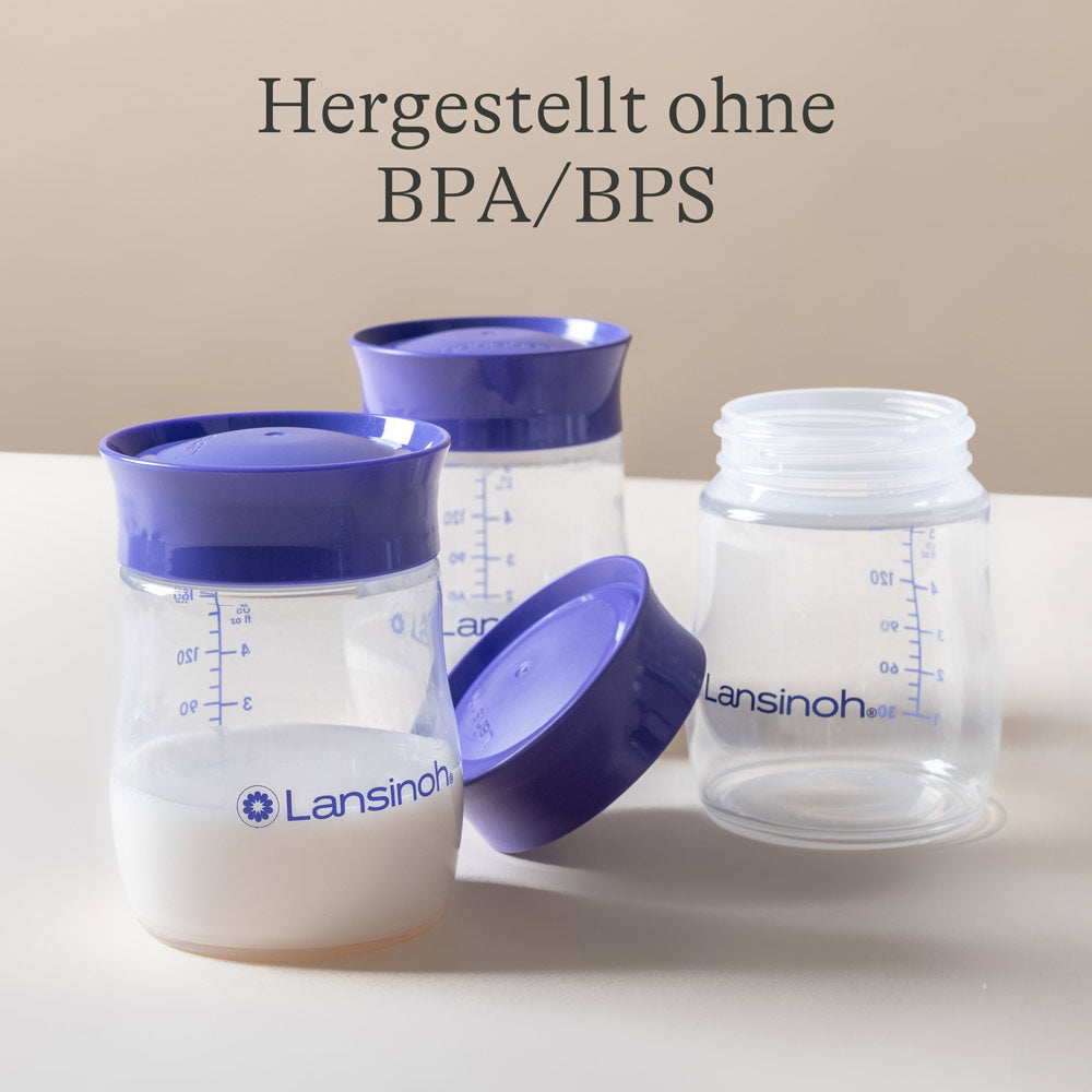 aufbewahrung muttermilch glas Muttermilchflaschen