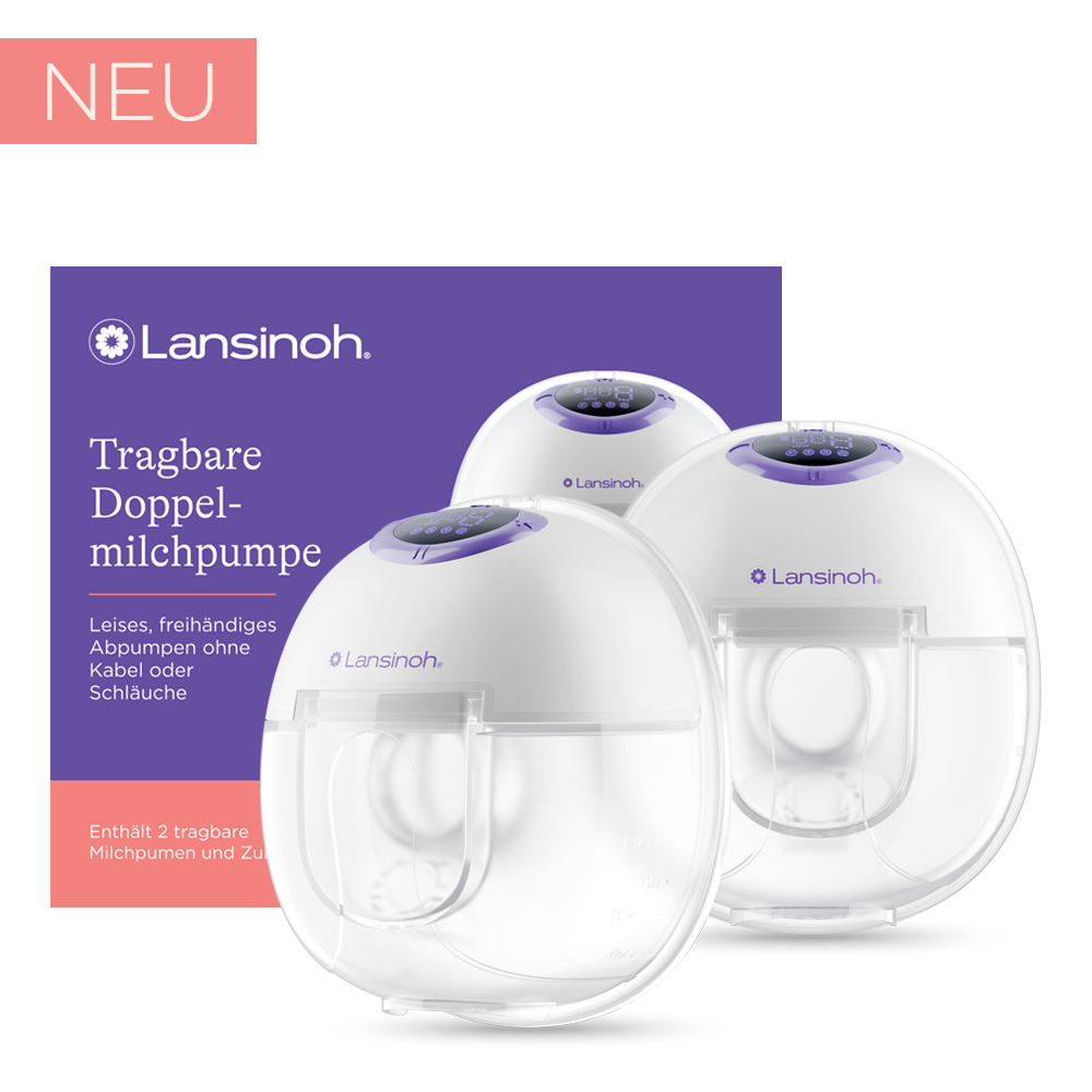 NEU: Lansinoh® Tragbare Doppelmilchpumpe