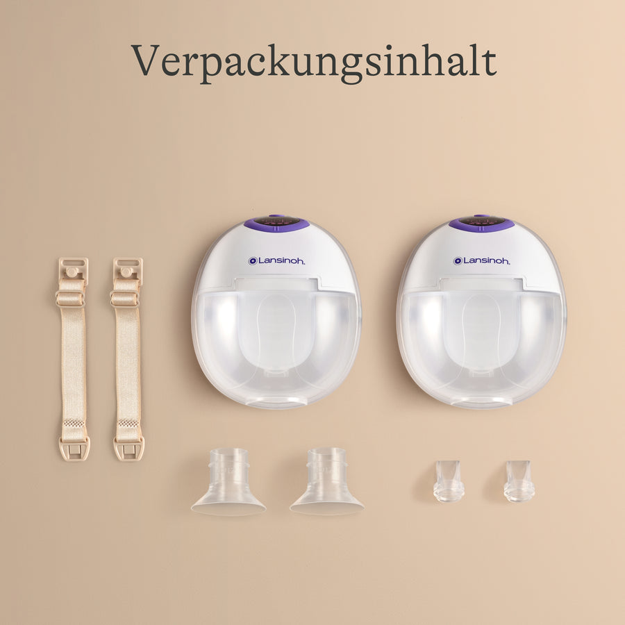 NEU: Lansinoh® Tragbare Doppelmilchpumpe