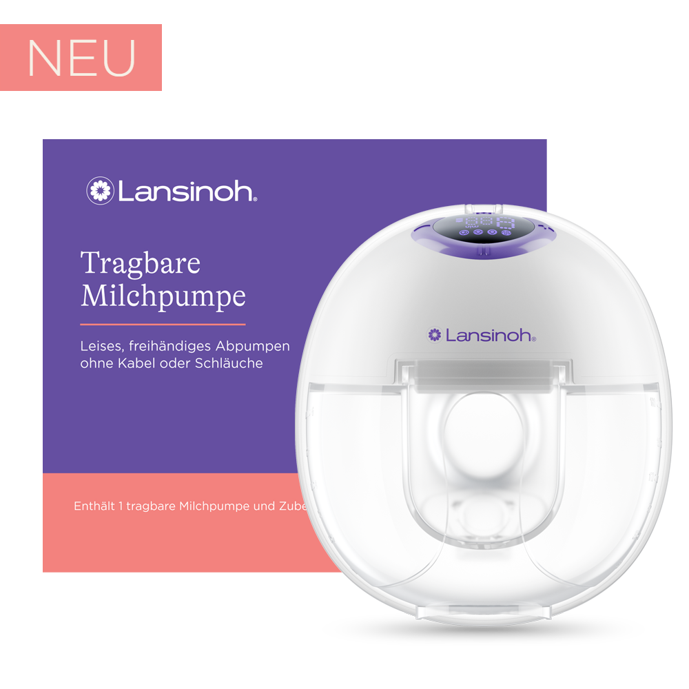 NEU: Lansinoh® Tragbare Milchpumpe