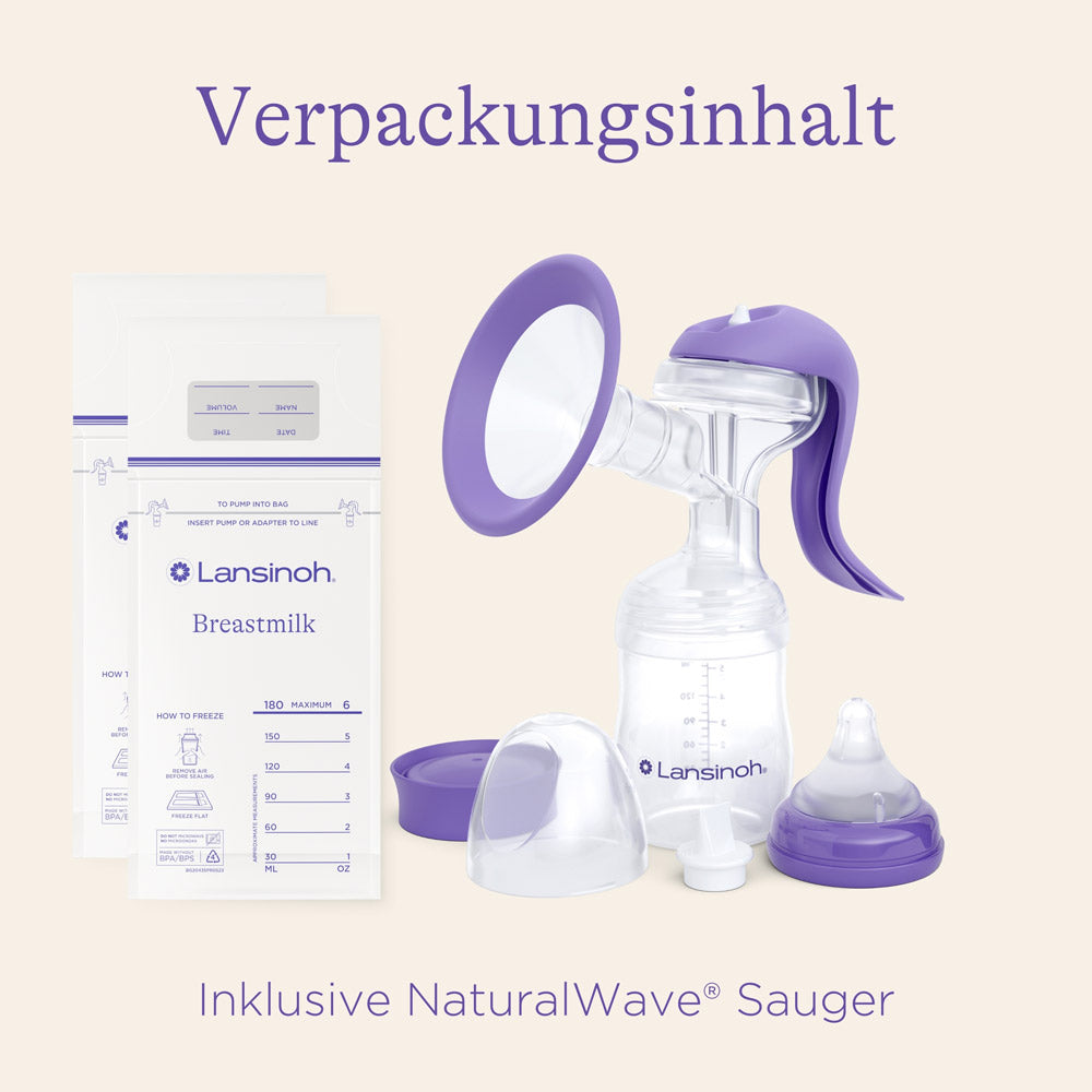 NEU: Lansinoh® Handmilchpumpe