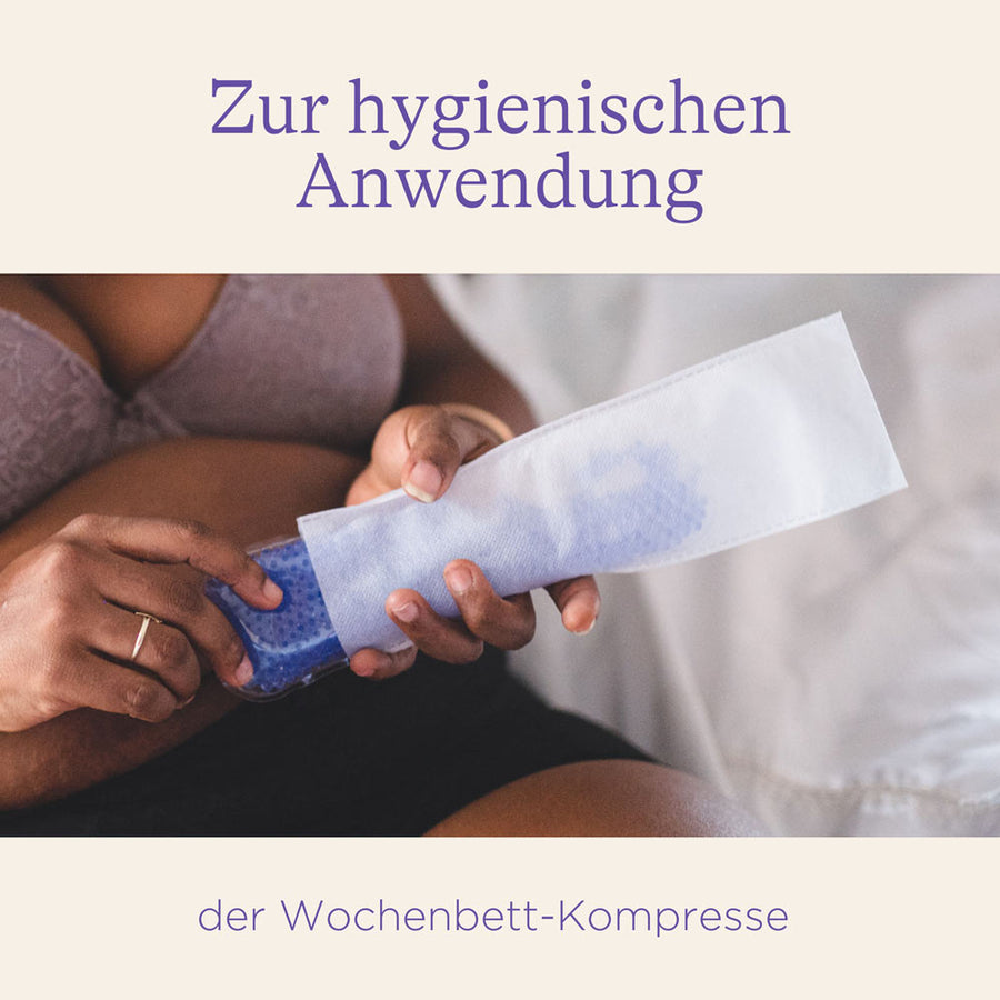 Nachfüllpackung: Hygiene-Schutzvlies für Wochenbett-Kompresse Kalt & Warm
